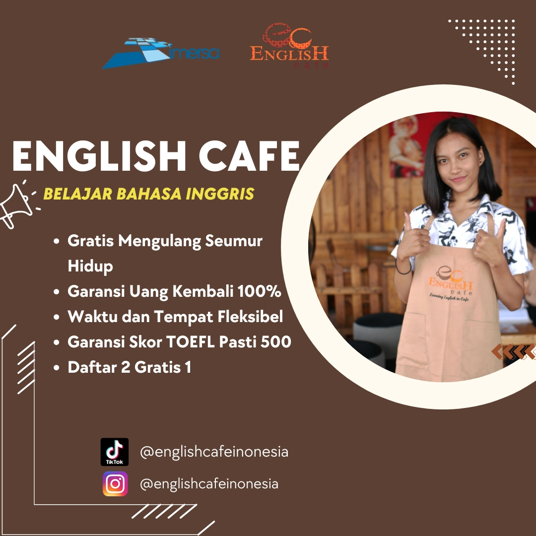   Kursus Bahasa Inggris Jogja Terbaik, Daftar Tempat Kursus Bahasa Inggris di Jogja, English Cafe Jogja, Kursus Inggris Jogja, Les Bahasa Inggris di Bantul, Les Inggris Jogja, Les Bahasa Inggris Yogyakarta, Program Kursus Bahasa Inggris di Jogja, Privat Bahasa Inggris Jogja, Kursus Bahasa Inggris Mahasiswa Jogja  